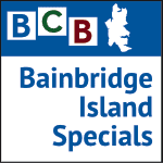 Logo for podcast show Bainbridge Island Specials