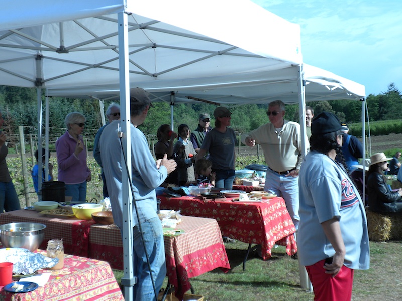 <i>Podcast: What’s Up Bainbridge</i> <br>Friends of the Farms hosts Aug 14 Farm to Table Dinner