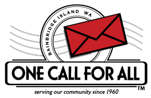 <i>Podcast: What’s Up Bainbridge:</i> <br>One Call for All “red envelope campaign” starts October 1