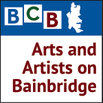 Logo for podcast show Arts and Artists On Bainbridge Island
