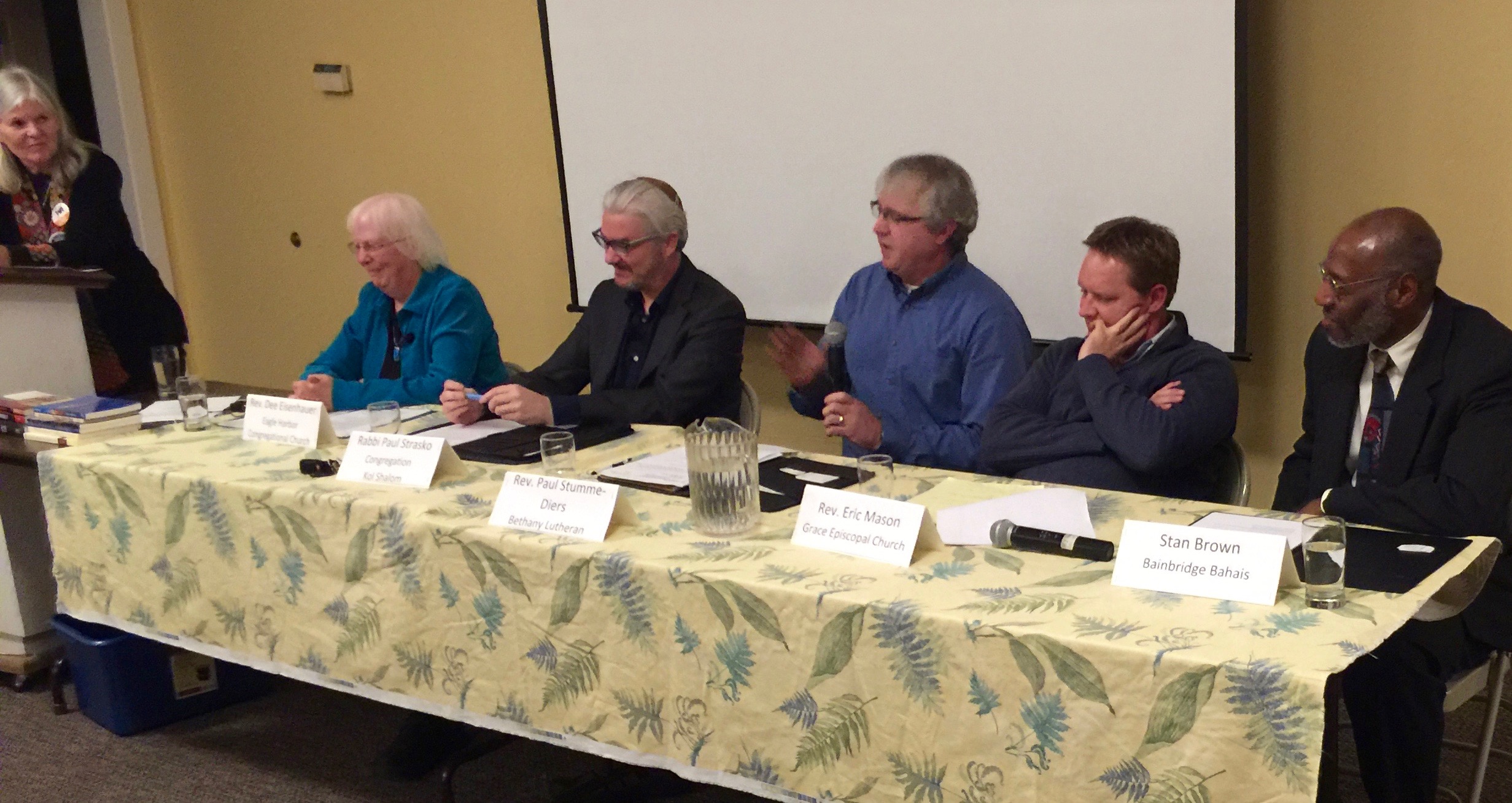 <i>Podcast: Bainbridge Island Specials:</i> <br>Faith leaders speak up for climate change action