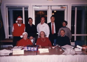 1995 City Council . Back row: Ben Dysart, James Docter, Charles Averill, Andy Maron, Annette Stollman. Front row: Shirley Keith, Janet West (Mayor), Dwight Sutton.