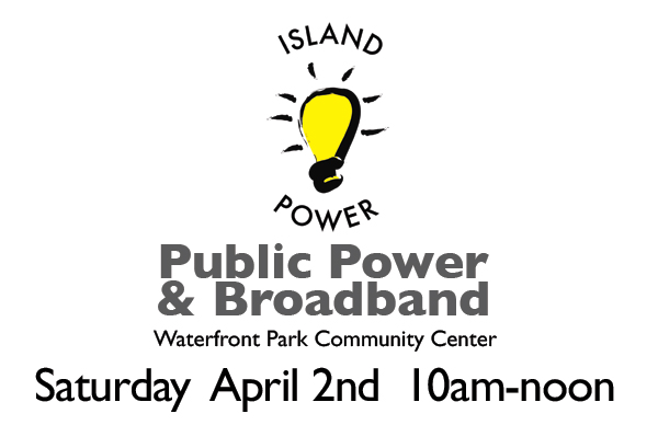 Announcement of April 2nd 10am public meeting