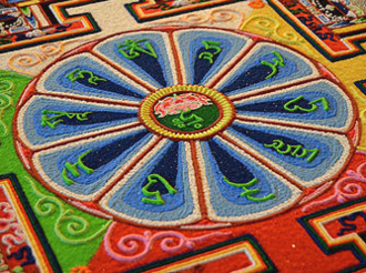 <i>Podcast: What’s Up Bainbridge:</i> <br>Tibetan monks will create sand mandala at Art Museum May 2-7