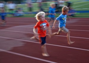 The annual Bainbridge Kiwanis All Comers Track Meet returns on Monday July 11 at 6pm at BHS. Credit: Luciano Marano and Bainbridge Review.