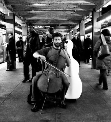 Cellist Dale Henderson started the "Bach in the Subway" movement to sow the seeds for future generations of classical music lovers