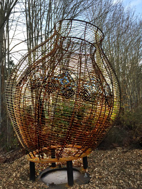 <i>Podcast: Arts and Artists: <br>Community Artists Series:</i> <br>Public art returns to Bainbridge with “Tribute Baskets” at the Waypoint