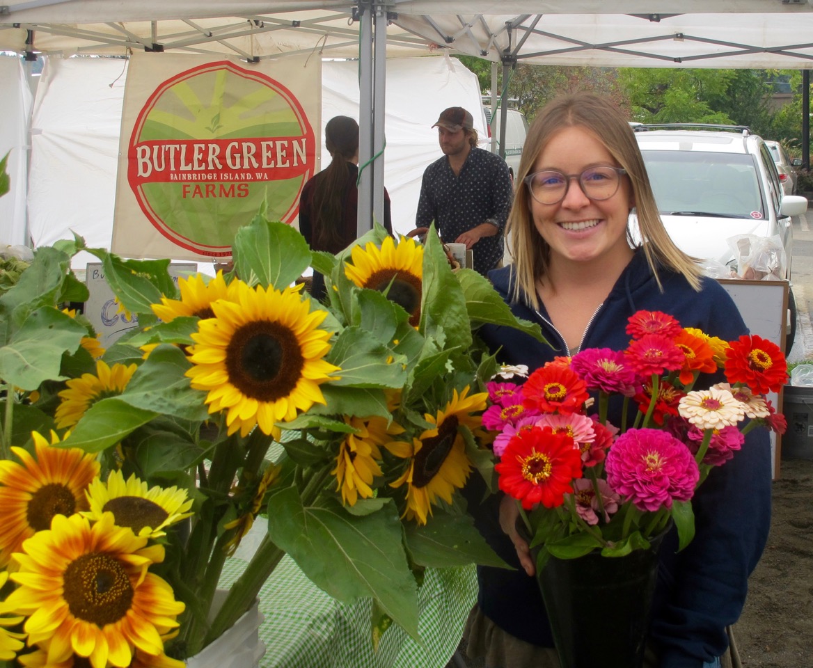 <i>Podcast: Tastes of Bainbridge: </i><br>Meet Butler Green Farms intern Rachel Bubb