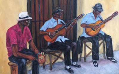 <b>Dorothy Brown shows “My Art of Jazz” at the library this August</b>