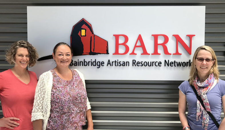 <b>Swimmers wrap Arms Around Bainbridge</b>