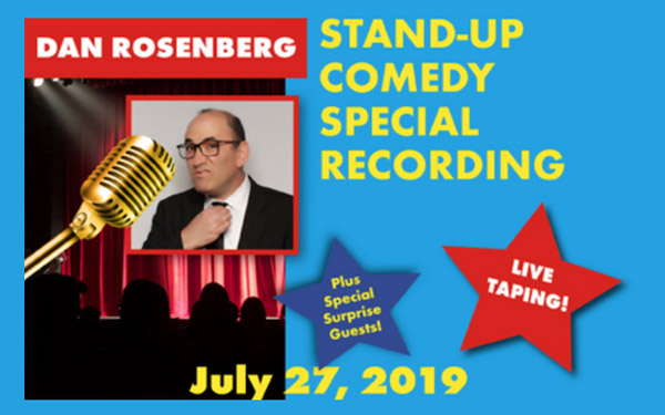 Comedian Dan Rosenberg at BPA July 27