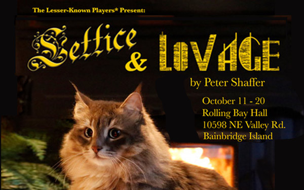 Peter Shaffer’s Lettice and Lovage opens at Rolling Bay Hall October 11