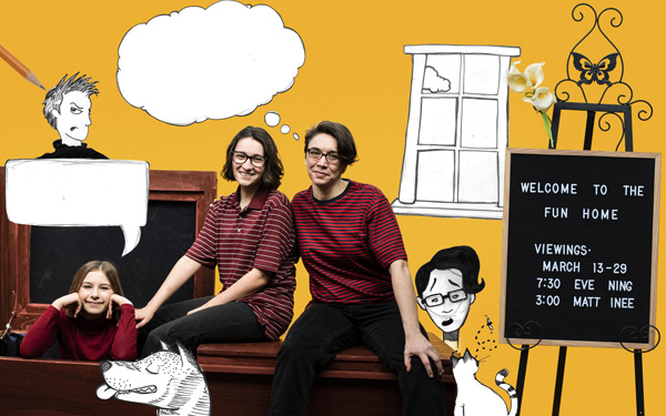 Tony-Award-Winning musical, Fun Home, opens at BPA March 13th